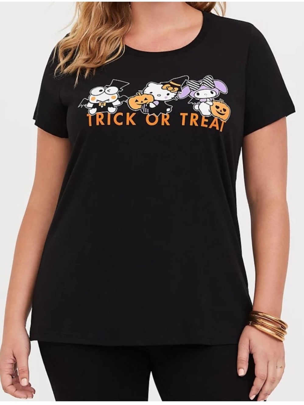 Torrid Sanrio Halloween shirt size 4